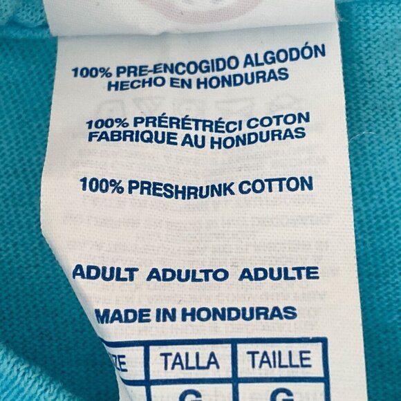 Vintage 90s Destin Florida Stay Salty T Shirt Size L - Picture 5 of 5